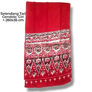 Selendang Tari | Selendang Batik | Selendang Tari Panjang | Selendang Tari Anak | Selendang Batik Motif Banyak Warna