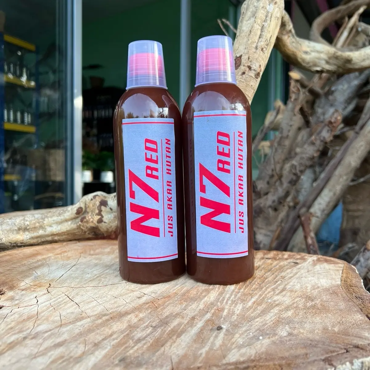 N7 red combo 2 botol jus herba hutan