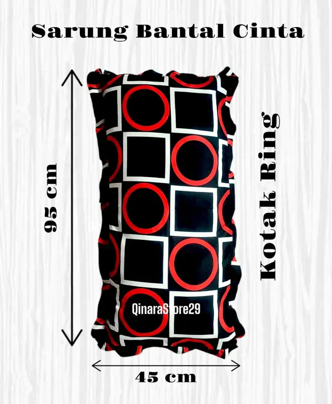 TERMURAH Sarung Bantal CINTA JUMBO RENDA Ukuran 45x95cm Motif Terbaru Bahan Katun Polymicro Halus Gambar Tidak Luntur 8
