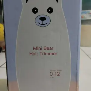 (TERBATAS!! GRATIS TISU BASAH) Sakumini baby Hair Trimmer Elektrik Mesin Cukur Potong Rambut Anak Bayi Alat Cukur Newborn Super Aman
