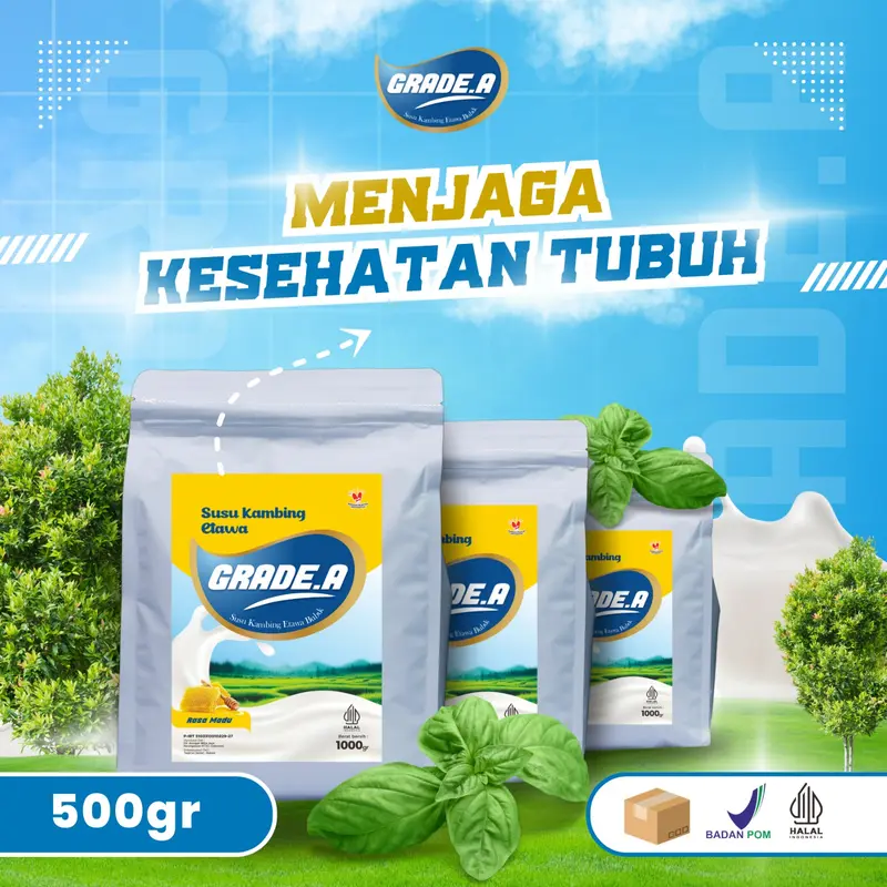SUSU KAMBING ETAWA BUBUK GRADE A KEMASAN 500gr ALL VARIAN 4