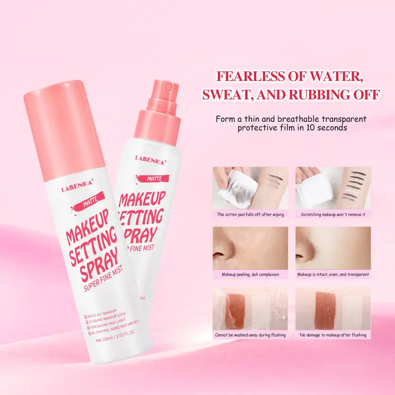 LABENKA LBK-F03  MATTE MAKEUP SETTING SPRAY SUPER FINE MIST 100 ML 7