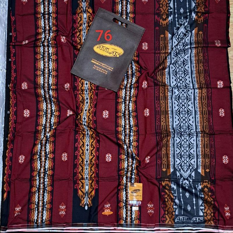 SARUNG ATLAS SUPER PREMIUM 970 KUALITAS BRONZE 6