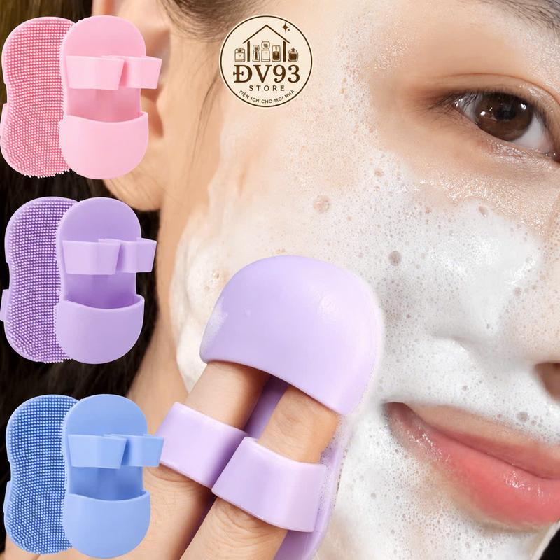 Cọ Rửa Mặt Silicone Tẩy Tế Bào Chết – Miếng Massage Da Mặt Làm Sạch Sâu Dịu Nhẹ