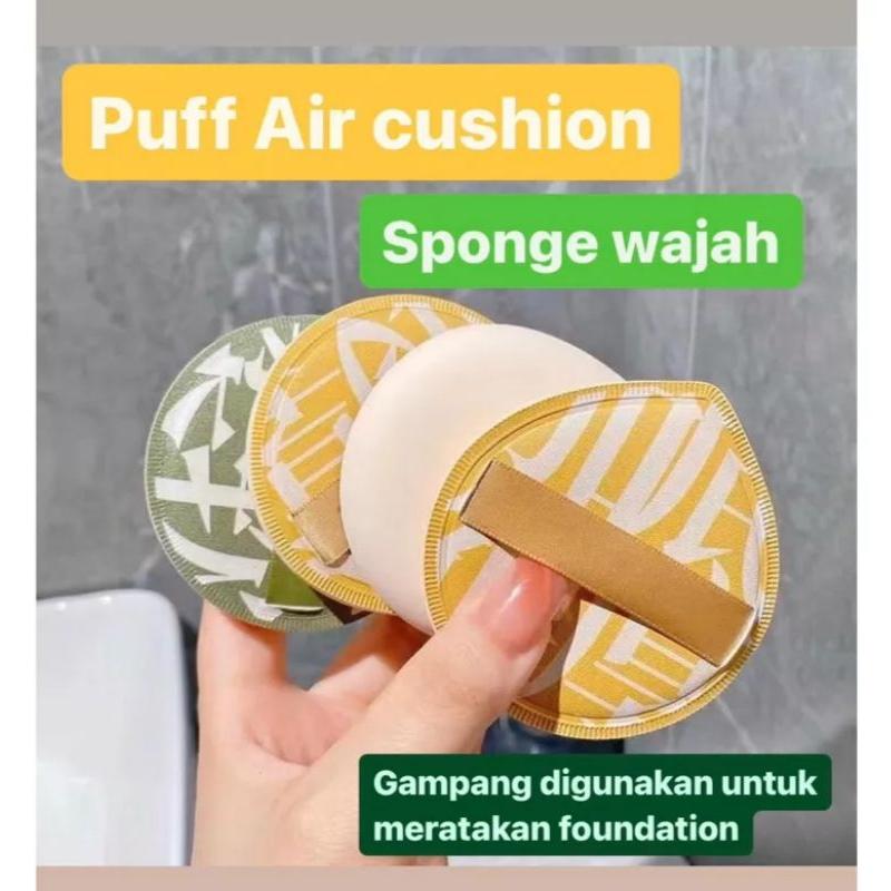 Puff Sponge Bedak Cair Spons Foundation Wajah Profesional Ekstra Besar Ekstra Tebal 7cm Lembut Dan Alami Blender sponge lokal 1