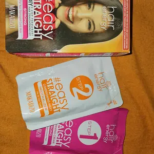 Makarizo Hair Energy Easy Straight - STRONG 120 mL Pelurus Rambut