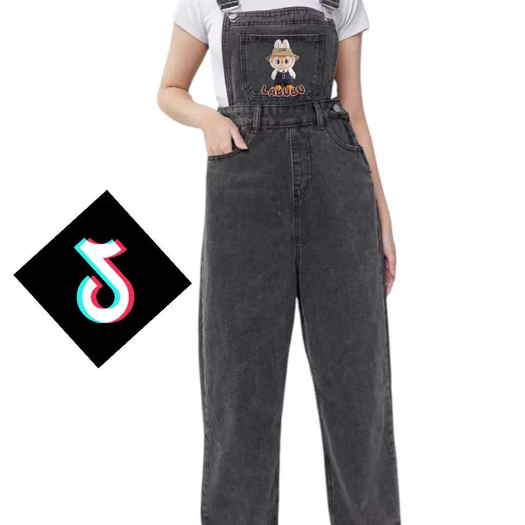 jumpsuit overall labubu terbaru/ baju Kodok dewasa terbaru