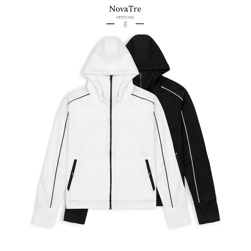 Áo Chống Nắng Nam Nữ Mũ 2 Lớp Che Kín Mặt Tay Xỏ Ngón Vải Lạnh Dày Dặn Cao Cấp Chống Nắng Chống Tia UV Hiệu Quả