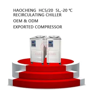 Low Temperatur Liquid Recirculating Ciller 5L20 For Evaporator 5 Ltr