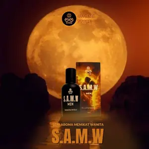 Parfum Pria disukai wanita S.A.M.W  extrait de parfume 30ml by EXSO  Parfum LBD pria original S.A.M.W   Parfum pria tahan lama 24 JAM S.A.M.W extrait de parfume 30ml