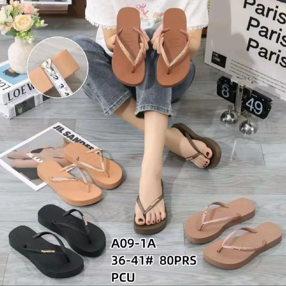 [NEW]Sandal Havaianas Hak 3cm/sandal jepit wanita/sandal kekinian