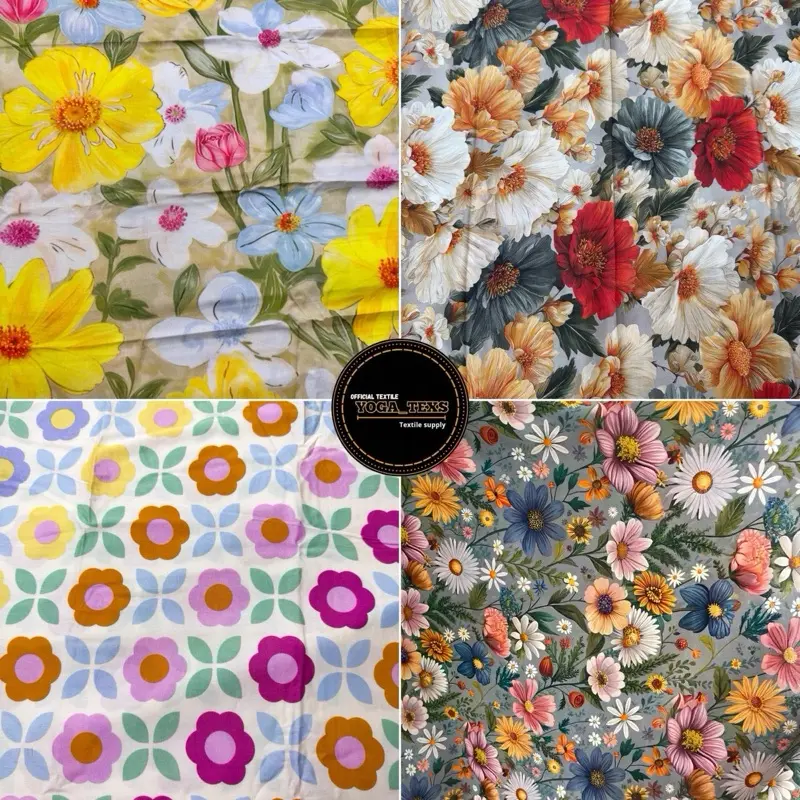 Kain Rayon Viscose Premium Motif 3D Terbaru harga /0,5