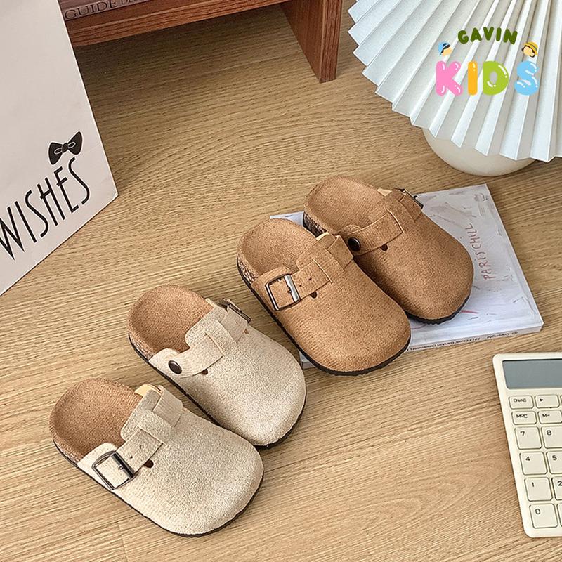   Phom nhỏ  Dép Sục Cho Bé Chất Liệu Da Lộn Thời Trang Êm Mềm Đi Học Đi Chơi - Mẫu mới 2025 