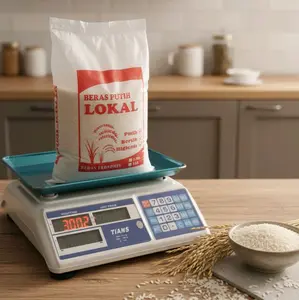 Beras Slyp Kemasan 3kg - Beras Putih Lokal Putih Bersih Higienis Beras Ekonomis