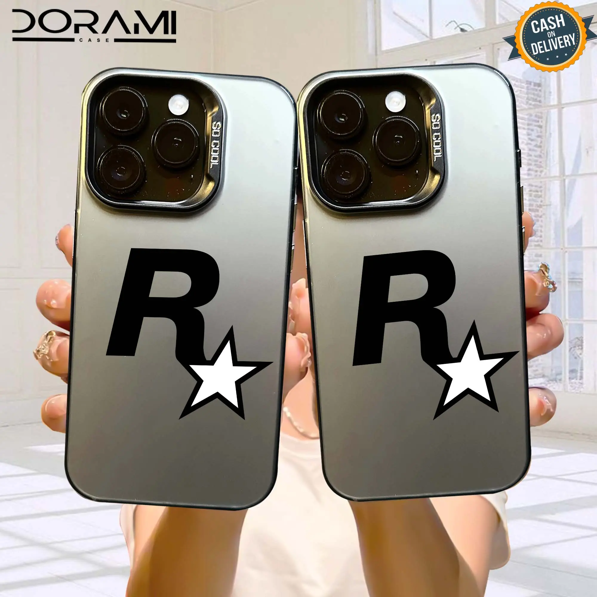 CASE ALL TYPE HP MOTIF R SO COOL HYBRID IMD PLATE HOLOGRAM PREMIUM MATE