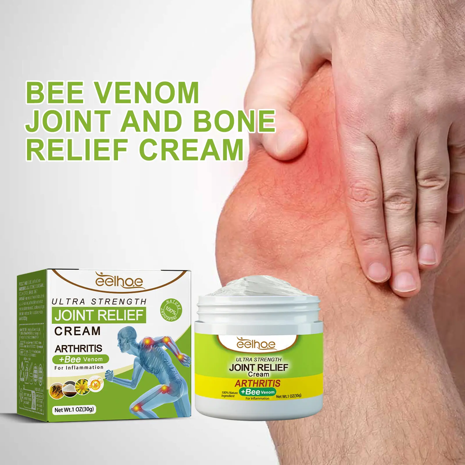 EELHOE Joint Relief Cream Krim Pijat Kaki Bengkak Nyeri Otot Sendi Mencerahkan Pencerah Tangan aha  white inc skincare  leher lotion obat  selangkangan Perawatan Hand Kering Mengencangkan