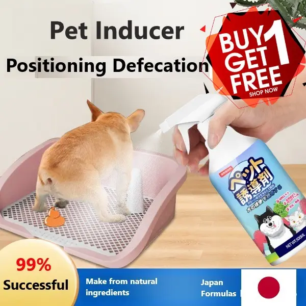 Buy 1 Get 1 Free 99% Effective Pet/Cat/ Dog Toilet Inducer / Training Defecate/ Dog Pee Inducer Spray