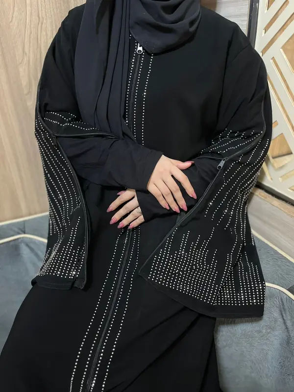 Abaya Rompi Wirda Manik Dewasa 4