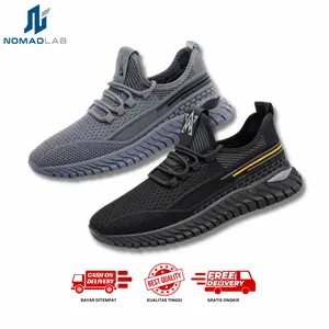 Nomad Brics Sepatu Sneakers Sport Running Impor Black S20 Outdoor