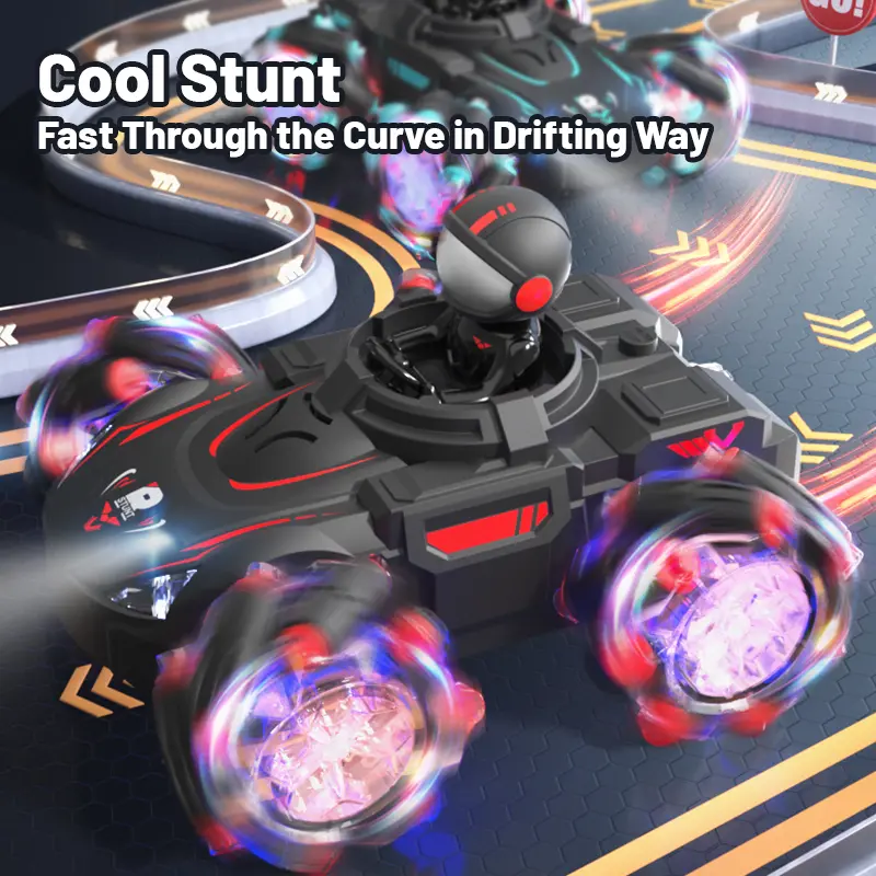New phantom projection stunt car Remote control car stunt twist manual off-road climbing four-wheel drive toy car Super toy car