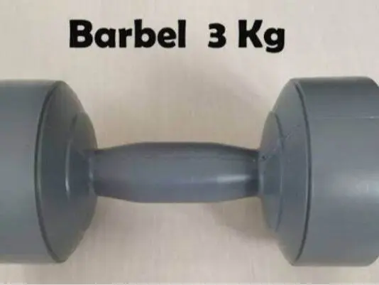Alat Beban Barbell 3kg - Dumbell dengan Isi 3kg Termurah -  Toys 0