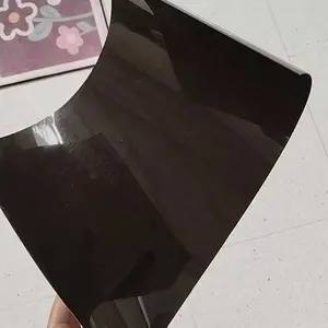 Fiber Pelapis Plastik Penutup Pagar Rumah POLOS Tebal 0.5mm Meteran