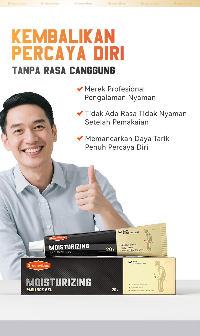 Greenvibes Gel Herbal Pria – Perawatan Sehari-hari dengan Ekstrak Alami
