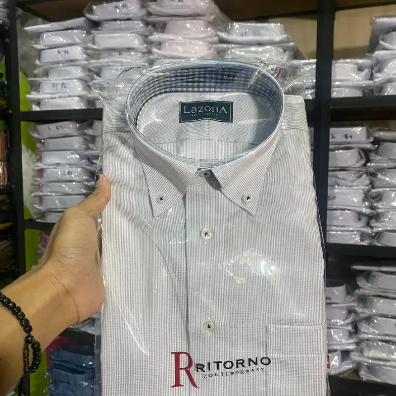 KEMEJA PANJANG KATUN IMPORT PREMIUM SLIMFIT 5