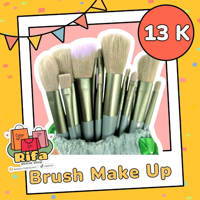 Brush Make Up isi 13 pcs. Brush Make-Up lembut 3