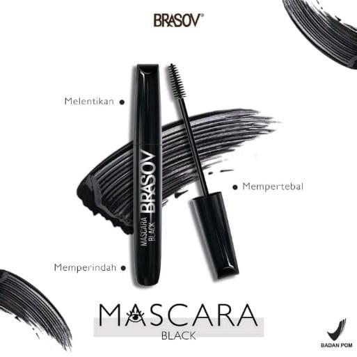 Product Introduction of BRASOV Maskara Black 8gr / maskara hitam Mascara Waterproof 2