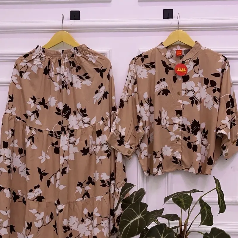 Setelan Rok Kekinian Terbaru Bahan Rayon 6
