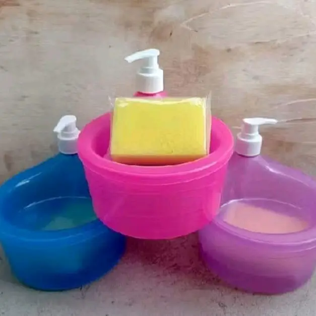 Tempat sabun cuci piring viral,dispenser pump sabun cuci piring anti ribet,murah 2