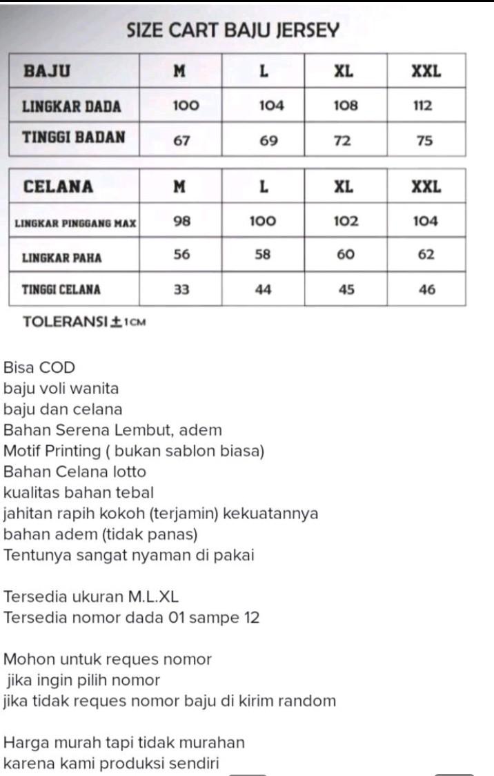Product Introduction of setelan jersey volly wanita batik terbaru 2025 printing Olahraga Olahraga 2