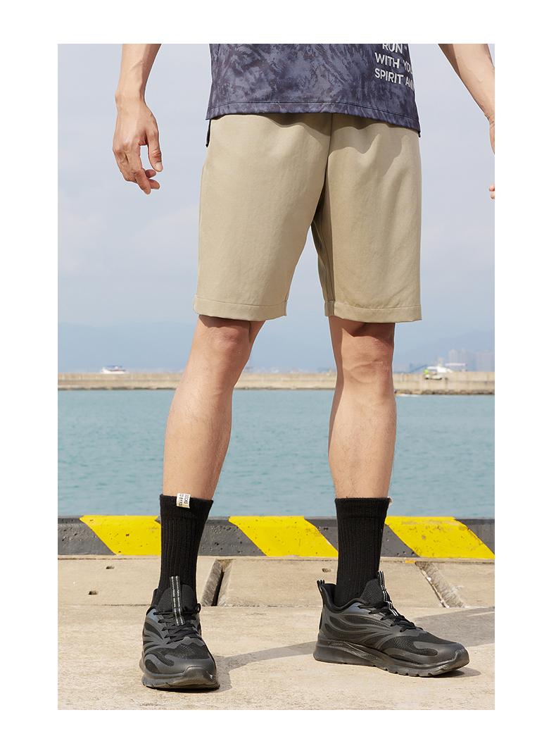 Product Introduction of 878229970140 XTEP -Men Shorts Woven Sweatpants Casual Woven Sports Five-Point New Running Track Pants 25