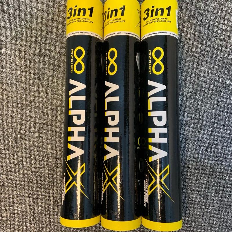 SHUTTLECOCK BADMINTON ALPHA X 3IN1 ORIGINAL kok murah 2