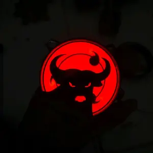 Lampu Saringan LED Motif Banteng – Custom Request