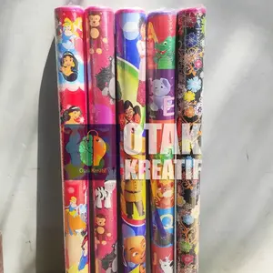 OK - Tikar Motif 120X150 / Karpet Lantai Spon Motif Karakter / Alas Kasur