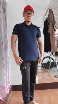 Product Review of Polo Motion Knit - All In Chris Putra - Premium Mango Knit T-Shirt Pria Oversize Baju Knit Pria Casual Comfortable from s**5 1