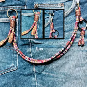 Tali Dompet Gaya Etnik Elegan Berkarisma Berbahan Tali Tenun Nusantara dengan Desain Unik dan etnik
