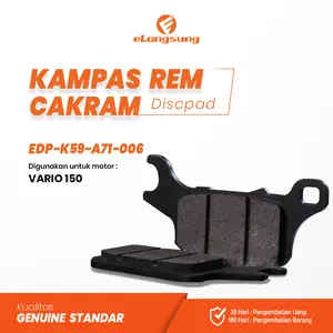 Kampas Rem Cakram Depan Vario 125 Vario 150 New Sein Terpisah Genio Vario 160 Cbs Original Elangsung Garansi 6 Bulan