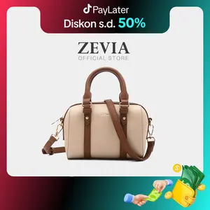 ZEVIA Zyre Bag Tas Wanita Selempang Fashion Handbag Tas Bowling Tas Bepergian Berkapasitas Besar
