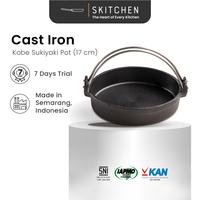 Gambar SKITCHEN Cast Iron Kobe Sukiyaki Pot (17 cm) – Panci Premium, Tahan Panas, Steamboat, Hotpot dari SKITCHEN Indonesia Kota Administrasi Jakarta Barat 1 Tokopedia