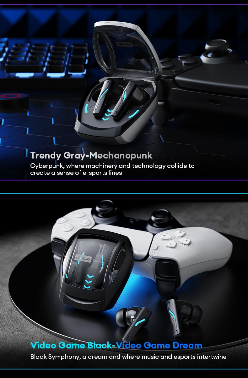 Lenovo GT100 Wireless Bluetooth earphones, low latency, HlFl