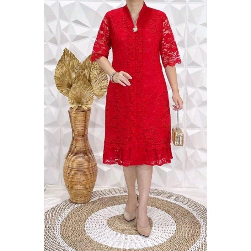Dress kartini Noela Brokat 1