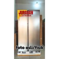 Gambar SAMSUNG RS57DG4000M9SE Kulkas Side By Side 603L AI Energy Mode RS57DG4000M9 dari JURAGAN ELEKTRONIK JAKARTA Kota Administrasi Jakarta Barat 3 Tokopedia