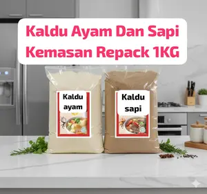 Kaldu Bubuk Royco Curah Rasa Ayam Dan Sapi Repack 1Kg Kaldu Bubuk Penambah Rasa Curah Untuk Masakan Lezat Food Dasar Bagus Penyedap bumbu dapur rempah