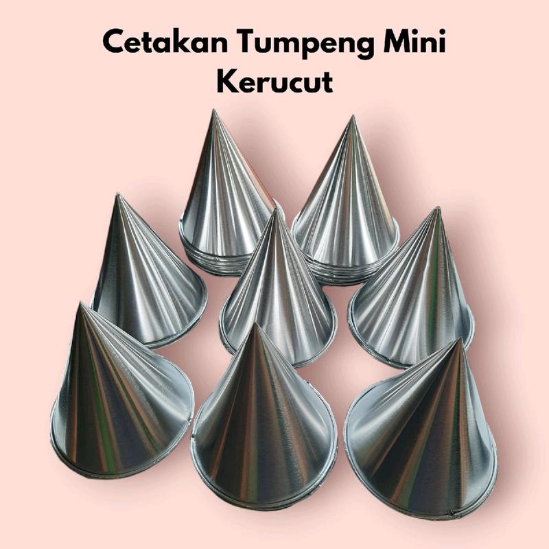 Cetakan Nasi Tumpeng Mini / Cetakan Bakso Diameter 8cm Isi 6pcs 4