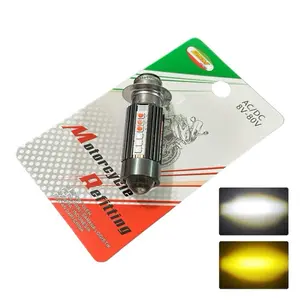 Lampu laser putih kuning senja 24led 12-85v H4 H6 lasergun super terang