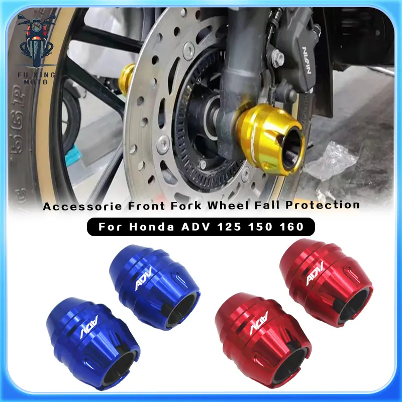 For Honda PCX125 PCX150/160 ADV 160 150 125 ADV150 Accessorie Front Fork Wheel Fall Protection Slider Anti Crash Protector