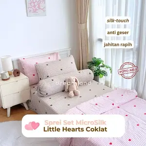 DREAMLAND! Sprei Set Microsilk Motif Minimalis Ready Stock